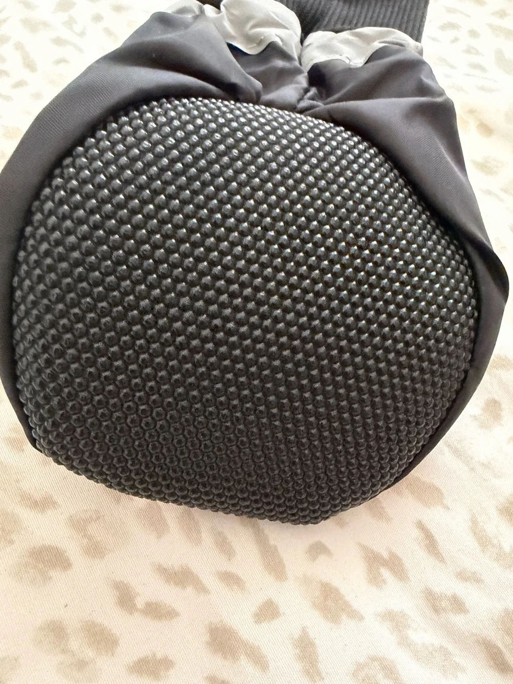 HIPIDOG Black Waterproof Dog Paw Cover with Reflective Trim